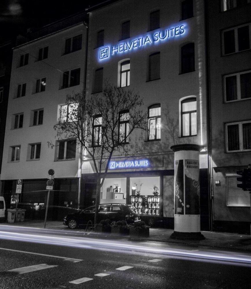 Helvetia Suites Düsseldorf Esterno foto