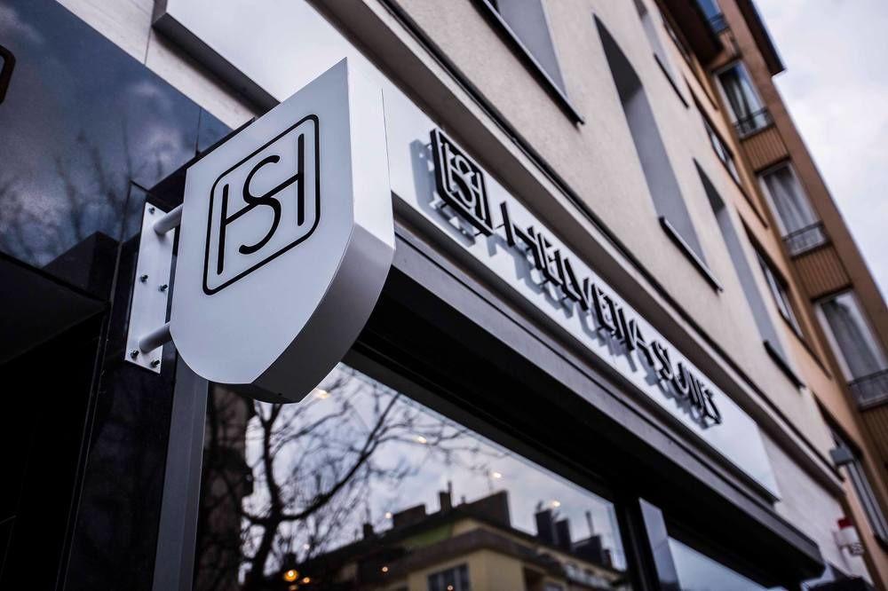 Helvetia Suites Düsseldorf Esterno foto
