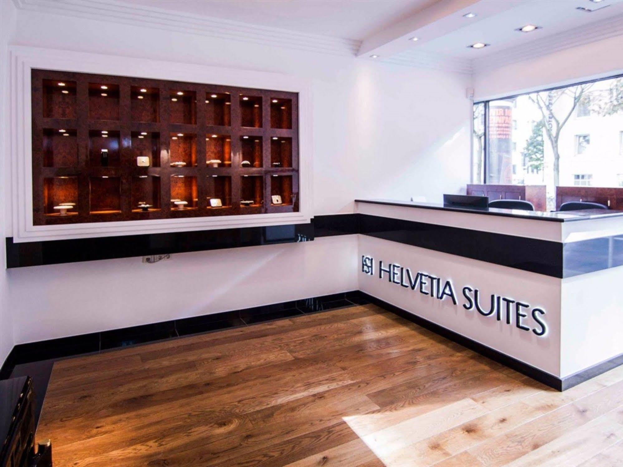 Helvetia Suites Düsseldorf Esterno foto