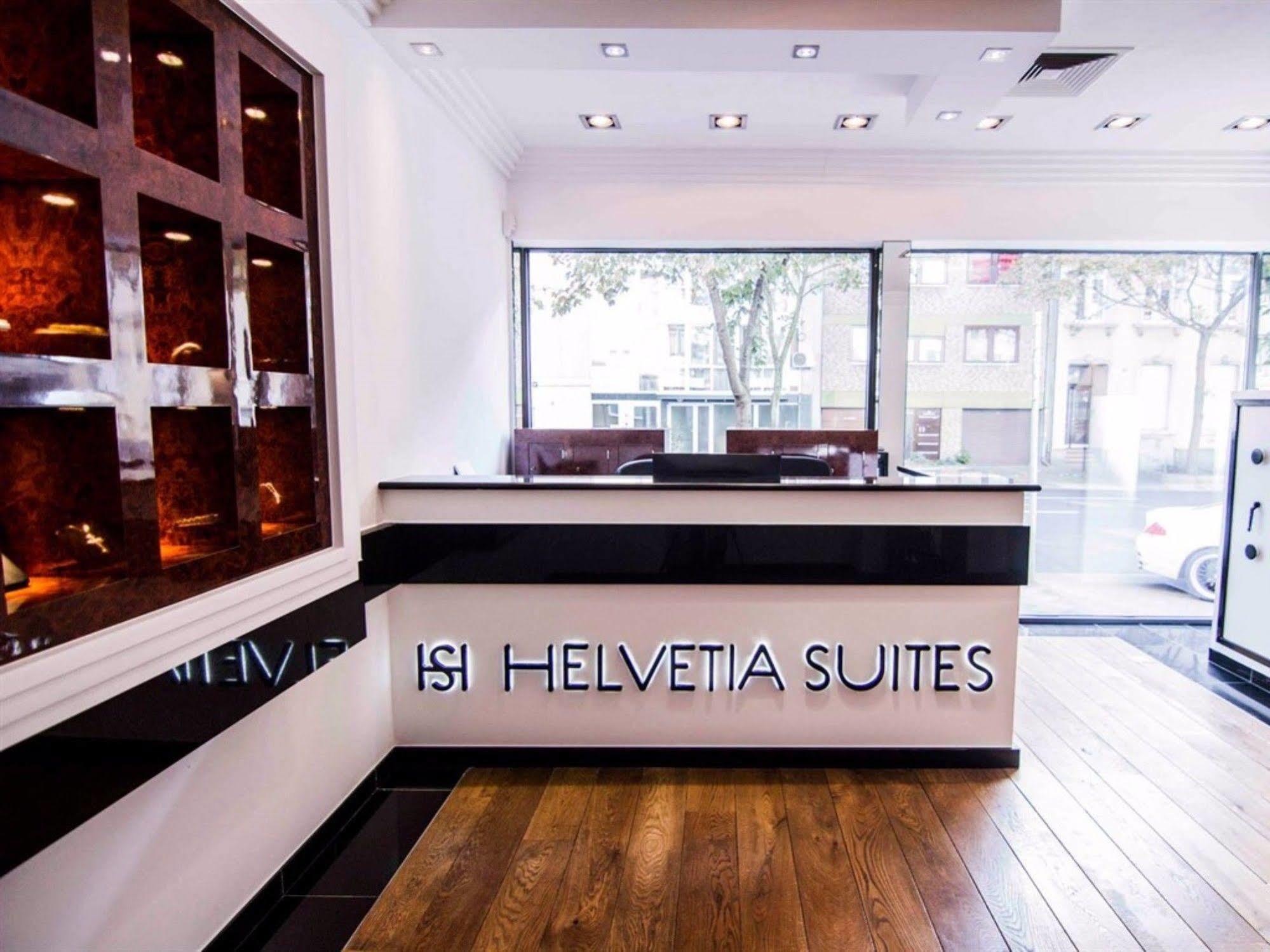 Helvetia Suites Düsseldorf Esterno foto