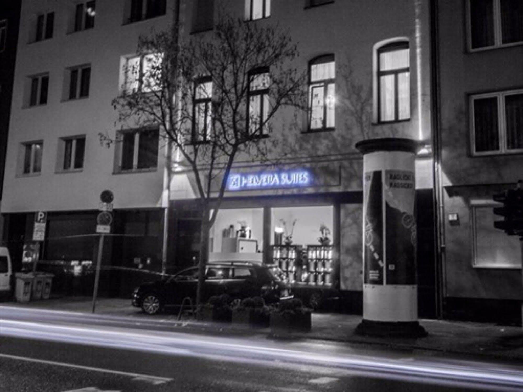 Helvetia Suites Düsseldorf Esterno foto