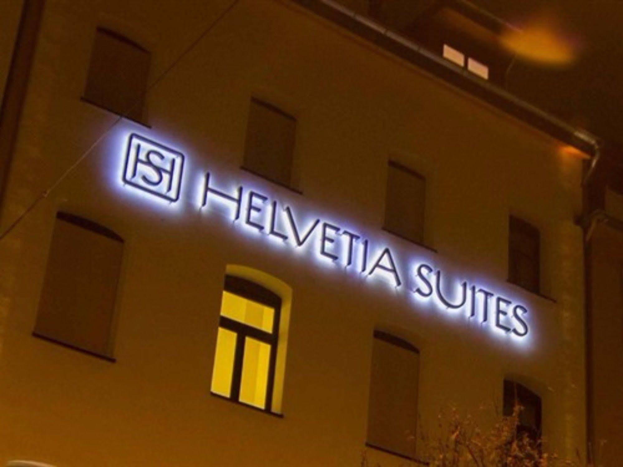 Helvetia Suites Düsseldorf Esterno foto
