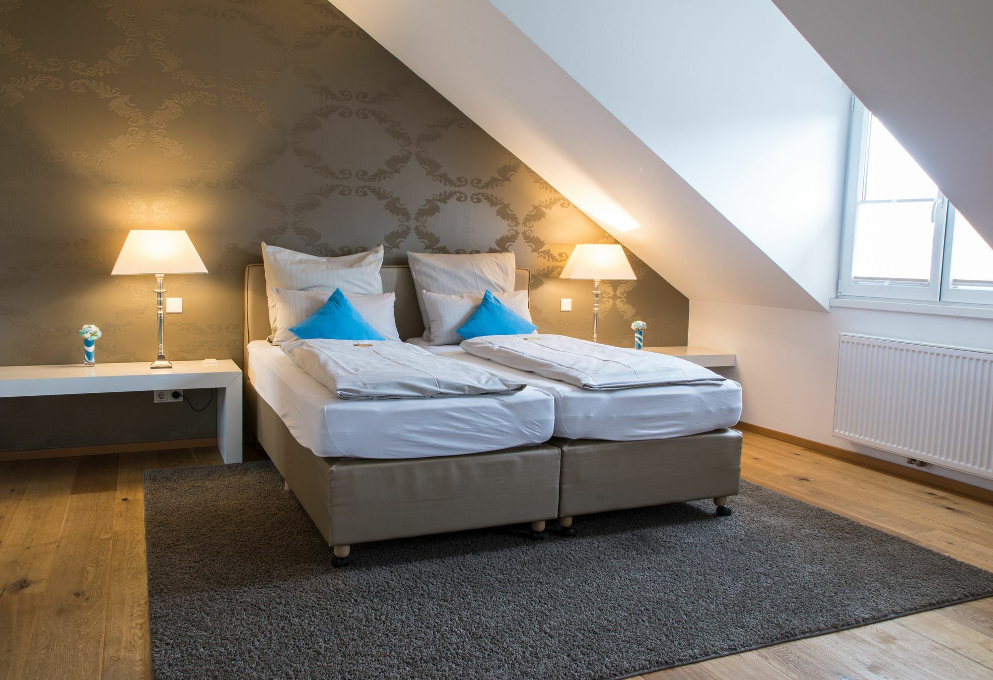 Helvetia Suites Düsseldorf Esterno foto